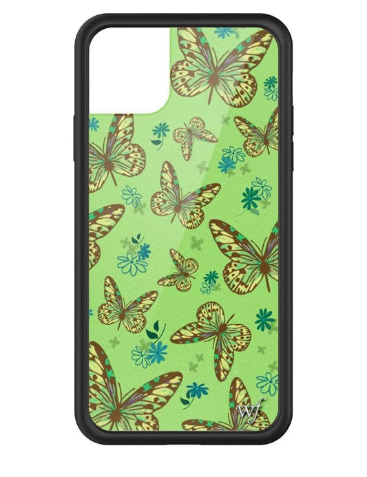 wildflower Sage Butterfly iPhone 11 Pro Max Case.