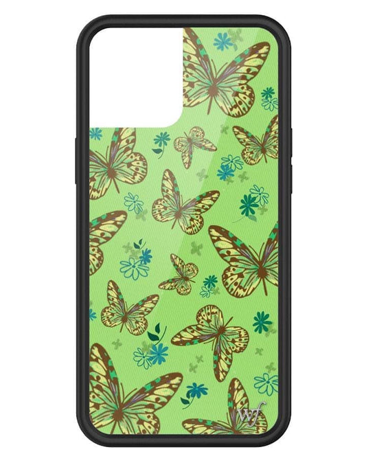 wildflower Sage Butterfly iPhone 12 Pro Max Case.