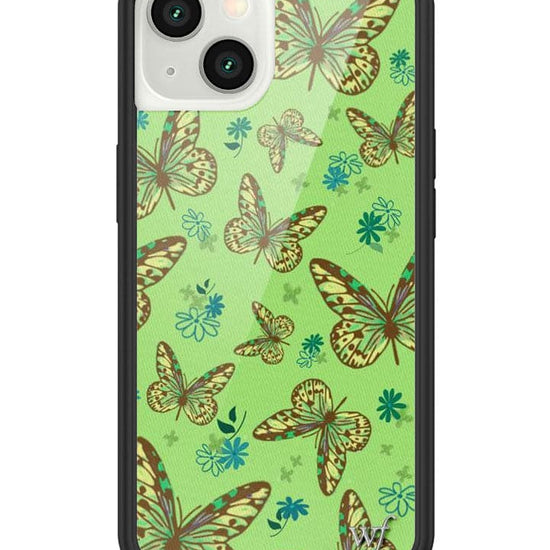 Wildflower Sage Butterfly iPhone 13 Case