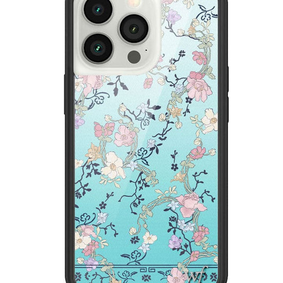 Wildflower Gallery Girlie Blue iPhone 13 Pro Case