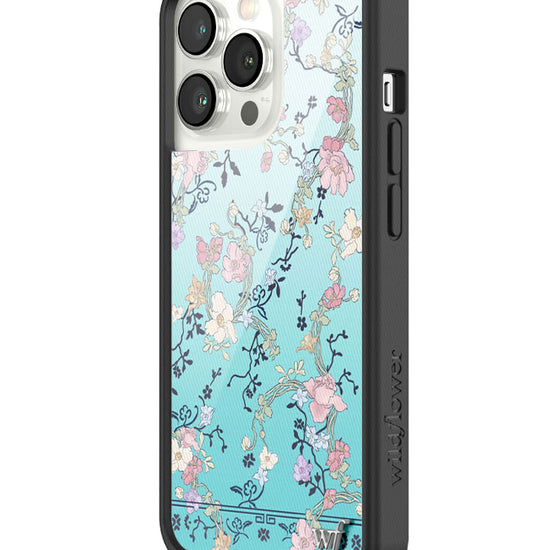 Wildflower Gallery Girlie Blue iPhone 13 Pro Case