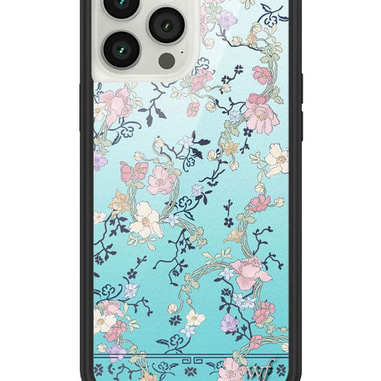 Wildflower Gallery Girlie Blue iPhone 13 Pro Max Case