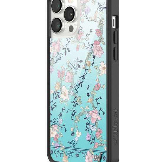 Wildflower Gallery Girlie Blue iPhone 13 Pro Max Case