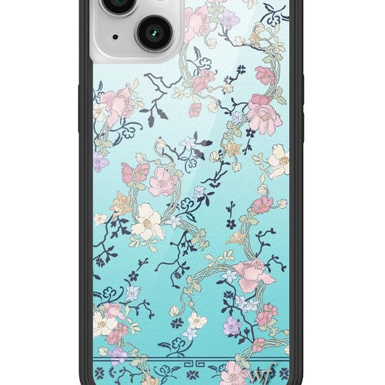 Wildflower Gallery Girlie Blue iPhone 14 Plus Case