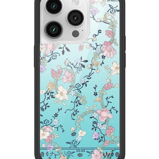 Wildflower Gallery Girlie Blue iPhone 14 Pro Case