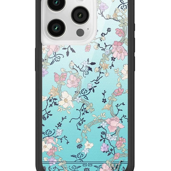 Wildflower Gallery Girlie Blue iPhone 15 Pro Case