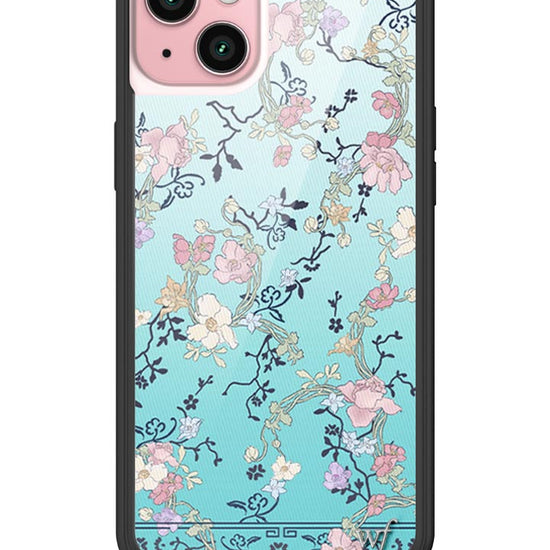 Wildflower Gallery Girlie Blue iPhone 15 Plus Case