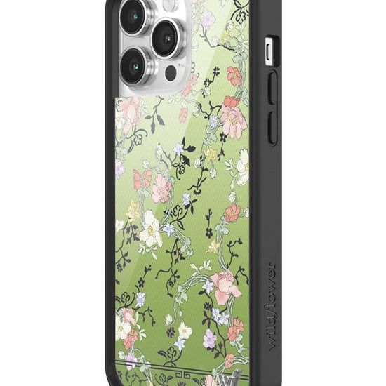 Wildflower Gallery Girlie Green iPhone 14 Pro Max Case