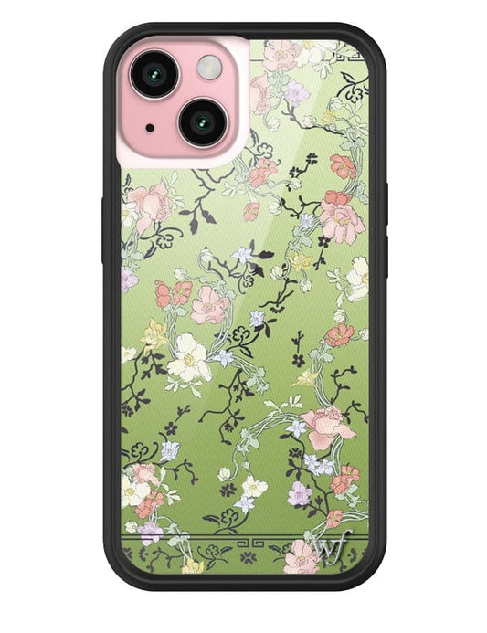 wildflower gallery girlie green iphone 15