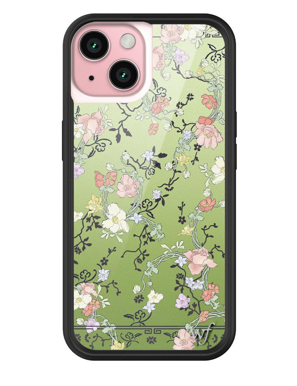 Wildflower Gallery Girlie Green iPhone 15 Case