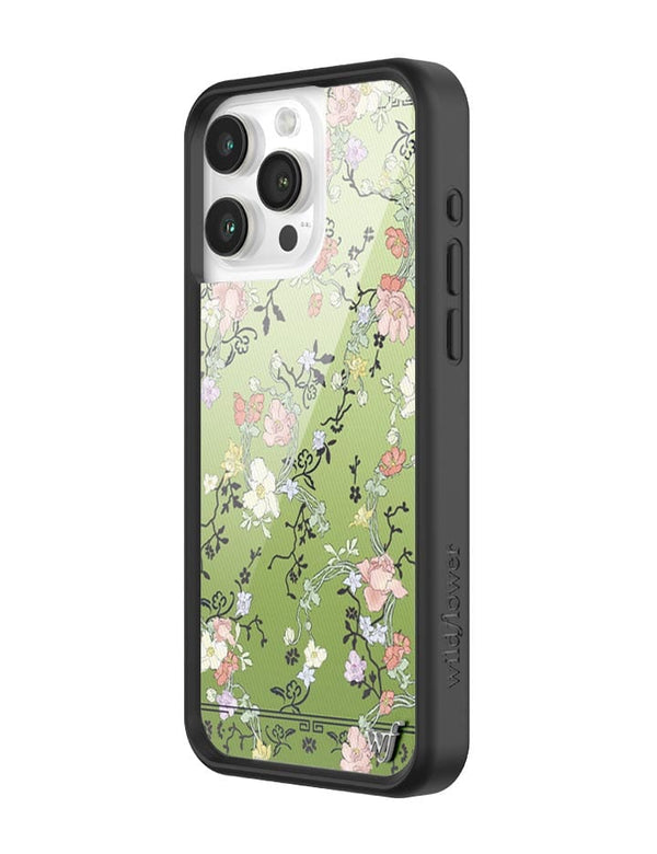 Wildflower Gallery Girlie Green iPhone 15 Pro Max Case