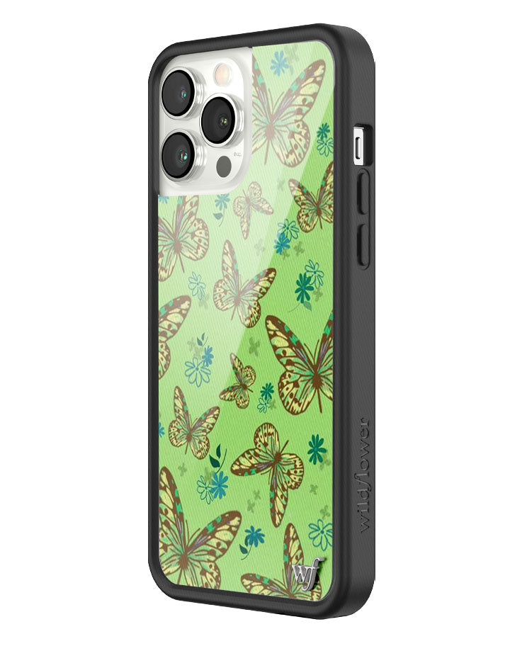 Wildflower Sage Butterfly iPhone 13 Pro Max Case Wildflower Cases