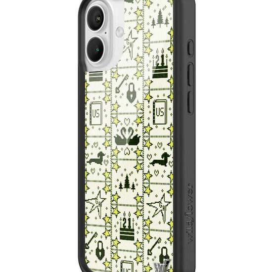 Wildflower iPhone case 16 Plus Gracie Abrams Black Hearts