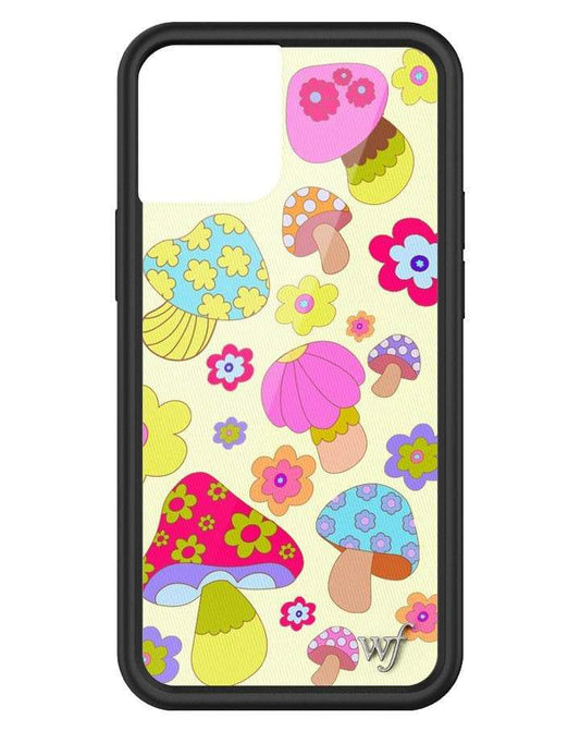 wildflower groovy shroom iphone 13 mini