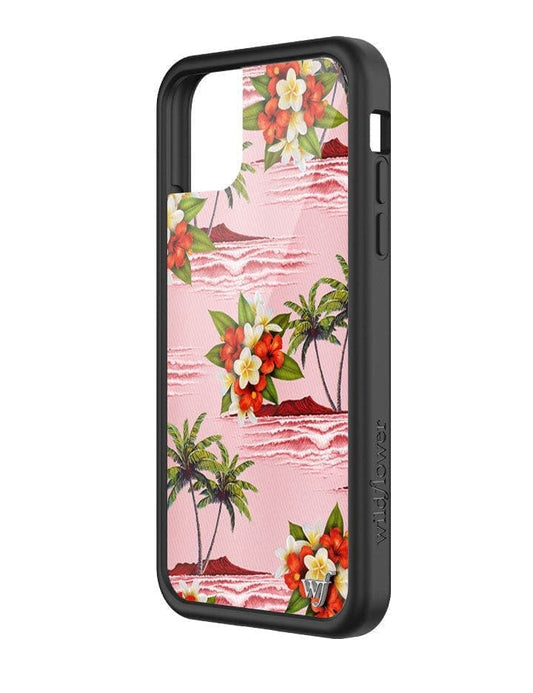 wildflower hawaiian floral iphone 11 pro