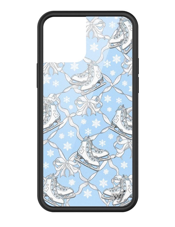 Wildflower Ice Skates iPhone 12 / 12 Pro Case