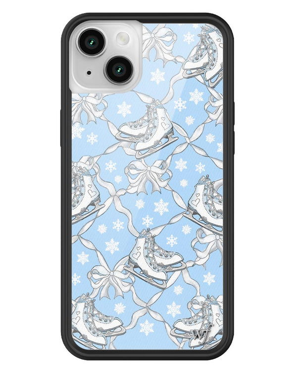 Wildflower Ice Skates iPhone 14 Plus Case