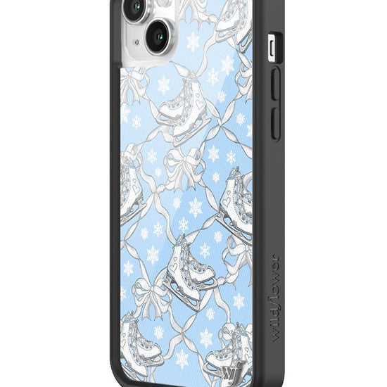 Wildflower Ice Skates iPhone 14 Plus Case