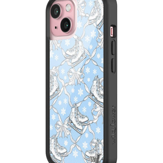 Wildflower Ice Skates iPhone 15 Case