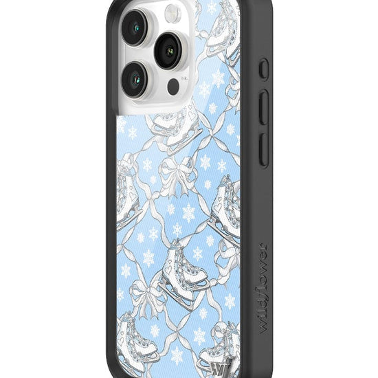 Wildflower Ice Skates iPhone 15 Pro Case