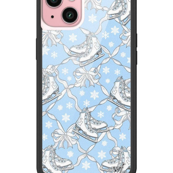 Wildflower Ice Skates iPhone 15 Plus Case