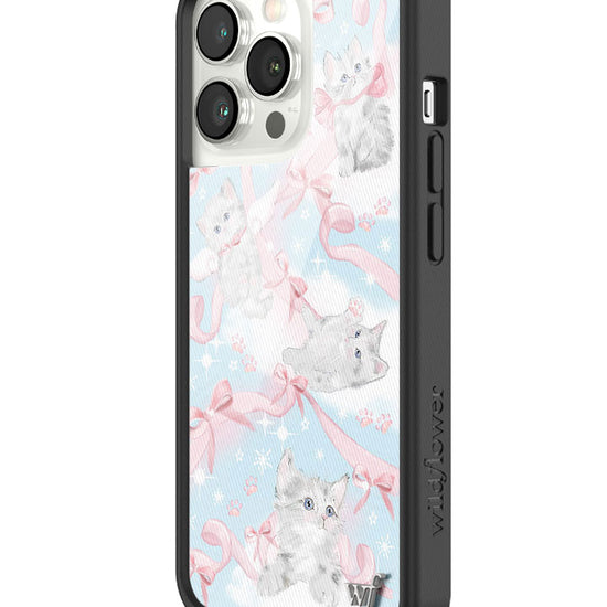 Wildflower Kitten Around iPhone 13 Pro Case