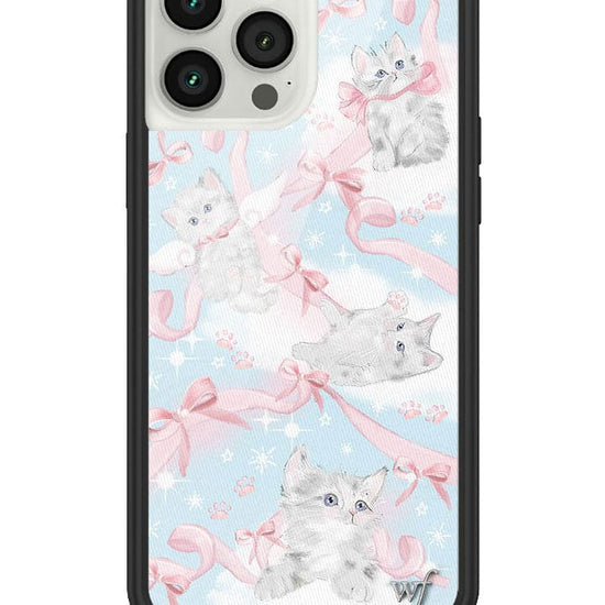 Wildflower Kitten Around iPhone 13 Pro Max Case