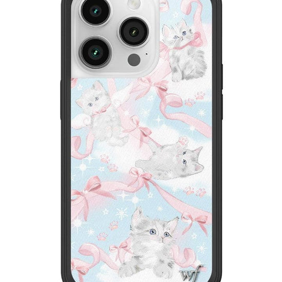 Wildflower Kitten Around iPhone 14 Pro Case