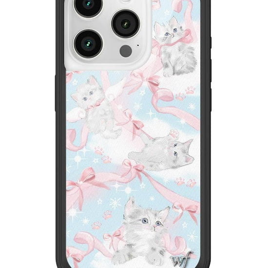 Wildflower Kitten Around iPhone 15 Pro Case