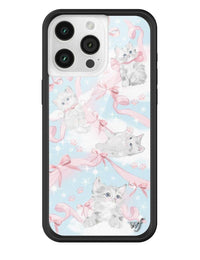 Wildflower Kitten Around iPhone 15 Pro Max Case