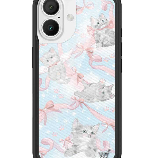 Wildflower Kitten Around iPhone 16 Case