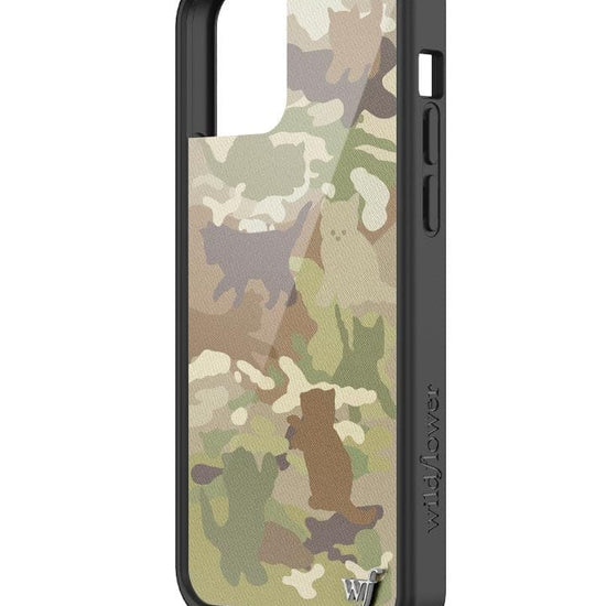 Wildflower Cat Camo iPhone 12 / 12 Pro Case