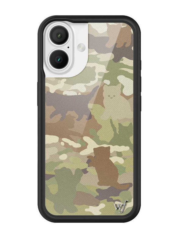 Cat Camo iPhone Case