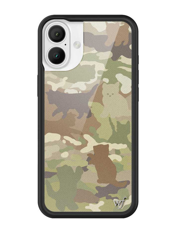 Cat Camo iPhone Case