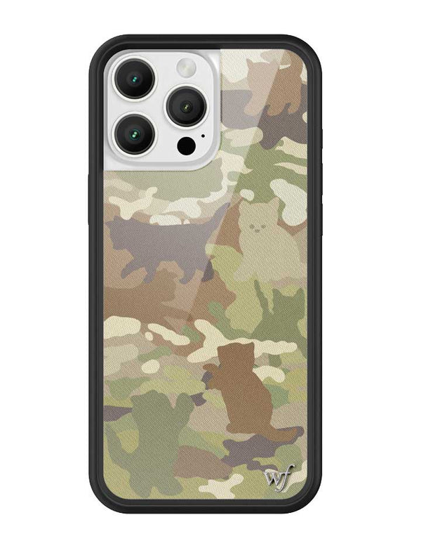 Cat Camo iPhone Case