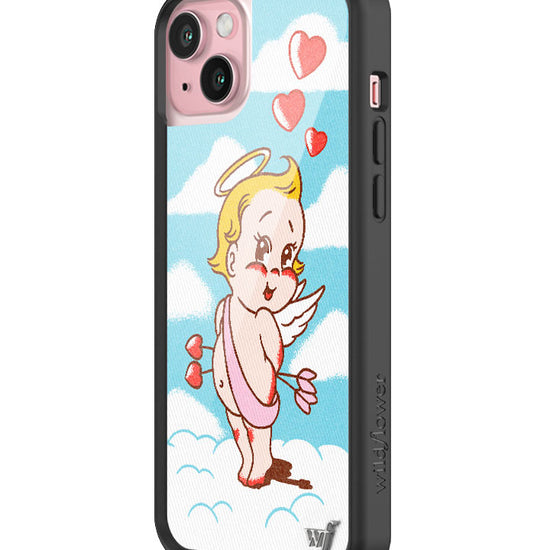 Wildflower Little Angel iPhone 15 Plus Case