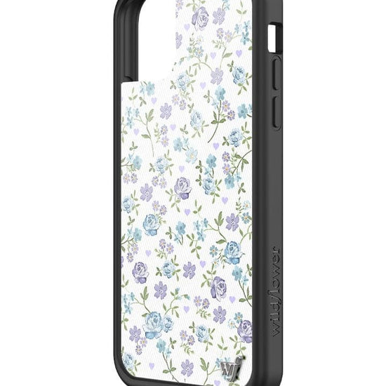 Wildflower Lilac And Blue Floral iPhone 11 Case