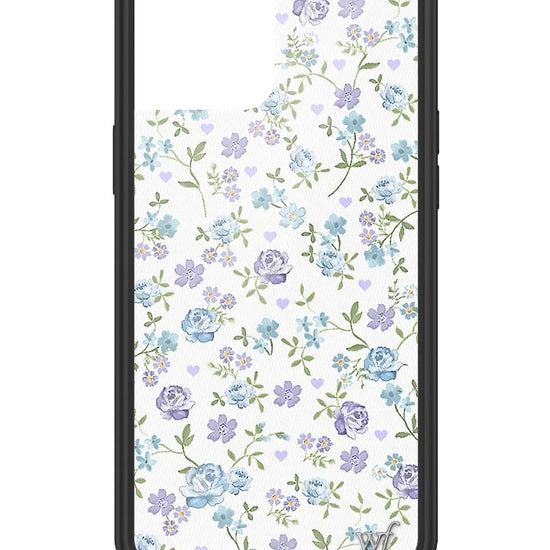 Wildflower Lilac And Blue Floral iPhone 12 Pro Max Case