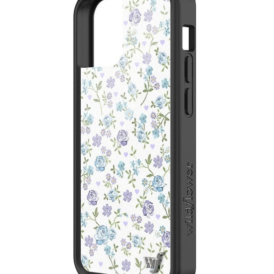 Wildflower Lilac And Blue Floral iPhone 13 Mini Case