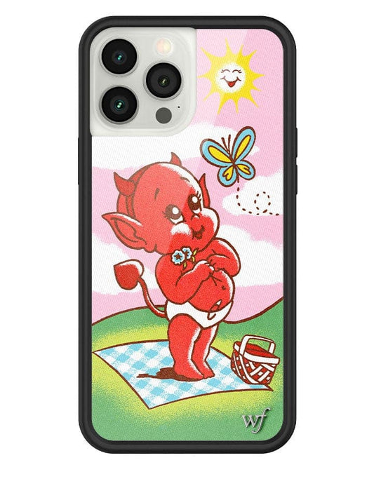 wildflower little devil iphone 13 pro max case