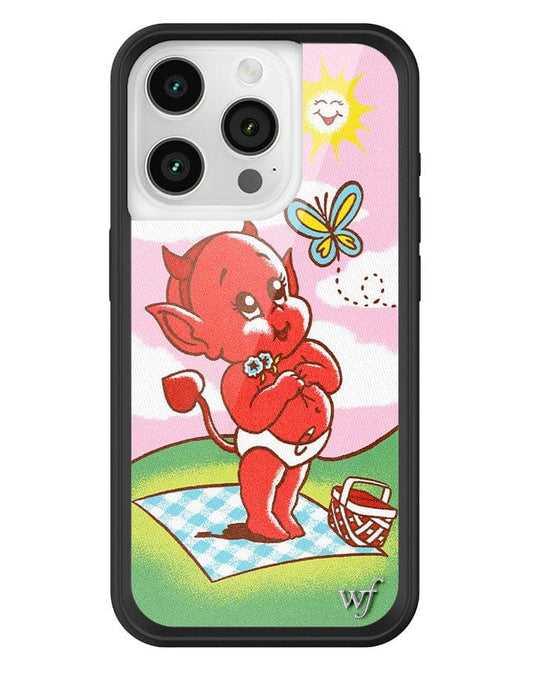 wildflower little devil iphone 15 pro case