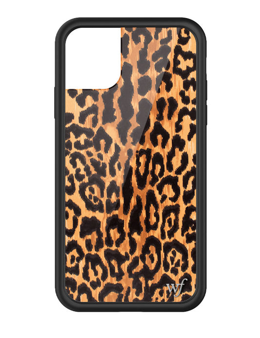 wildflower leopard love iPhone-11-Case