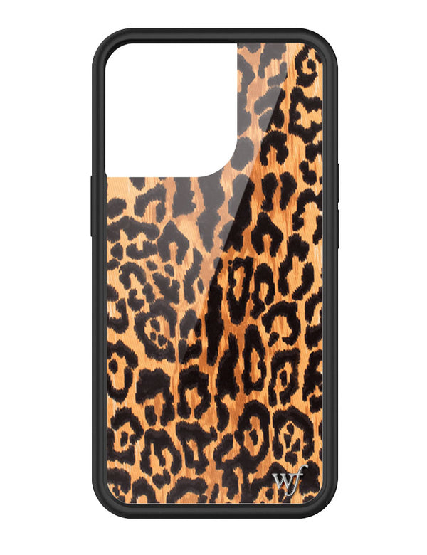 Wildflower Leopard Love iPhone 13 Pro Case