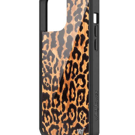 Wildflower Leopard Love iPhone 13 Pro Max Case