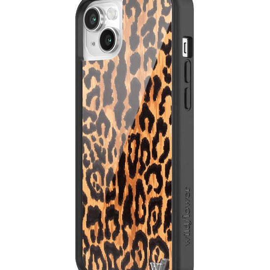 Wildflower Leopard Love iPhone 14 Case