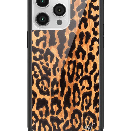 Wildflower Leopard Love iPhone 14 Pro Max Case