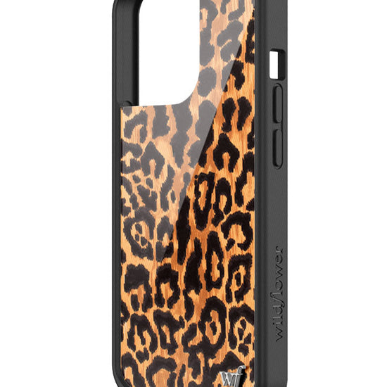 Wildflower Leopard Love iPhone 13 Pro Case