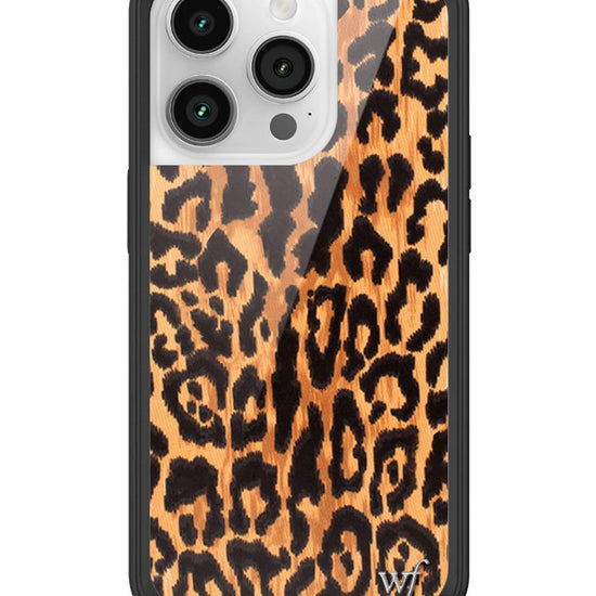 Wildflower Leopard Love iPhone 14 Pro Case