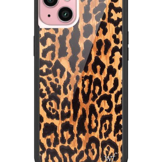 Wildflower Leopard Love iPhone 15 Plus Case