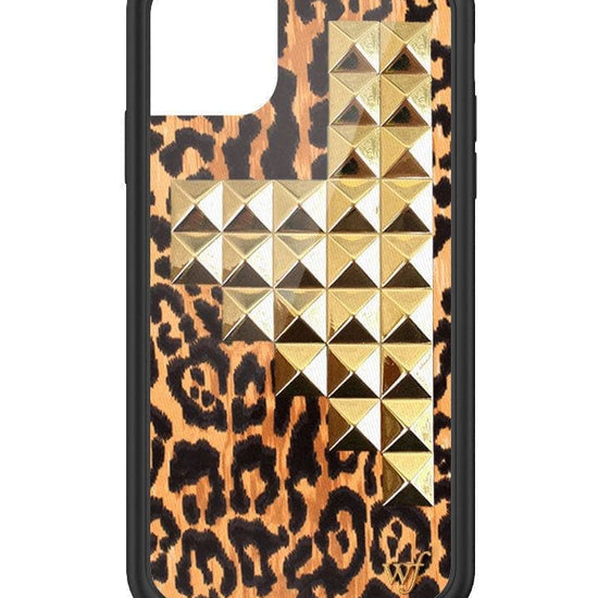 Wildflower Leopard Love Stud iPhone 11 Case